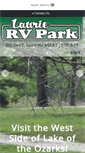 Mobile Screenshot of lauriervpark.com